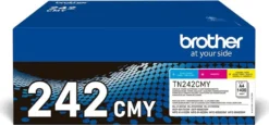 Brother TN242CMY Value Pack - 3er-Pack - Gelb, Cyan, Magenta - Original - Tonerpatrone
