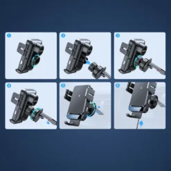 Joyroom Automatisches Lüftungsgitter Für Elektroautos Mit 15-W-Qi-Wireless-Ladegerät (JR-ZS219) -Elektronikpunkt 76609a998f23c234a5f24d057ba713b7