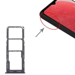 Dual Sim + Micro SD Karten Halter Adapter Für Samsung Galaxy A13 Ersatzteil Schwarz