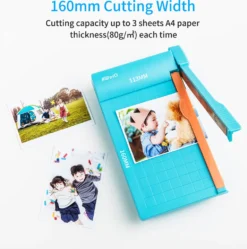 KW-triO Mini Papierschneidemaschine Guillotine Cutter 6 Zoll (160 Mm) Schnittlaenge Desktop Papierschneidemaschine Mit Sicherheitsschneidkopf Fue R Bastelpapier Fotos Karten Scrapbooking Office Home Supplies -Elektronikpunkt 78f642ed6c9268caff3c9f4ba9071b17