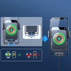 Joyroom Automatisches Lüftungsgitter Für Elektroautos Mit 15-W-Qi-Wireless-Ladegerät (JR-ZS219) -Elektronikpunkt 7a361a2def7809c5fd92d44180e858a0