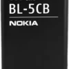 Nokia Akku Nokia Original BL-5CB C1-02, 1616, 1800, Li-Ion