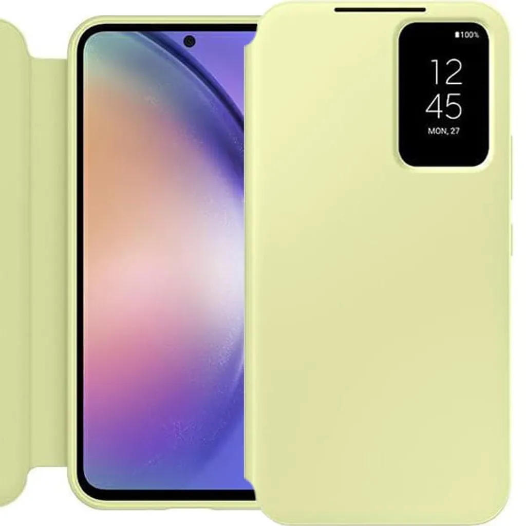 Samsung Galaxy A54 Hoesje - Originele Samsung Smart View Wallet Case - Lime 12 Samsung Galaxy A54 Hoesje - Originele Samsung Smart View Wallet Case - Lime – Bild 10