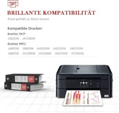 20 Stück LC223 Ersatz Für Brother LC223 LC223 XL Druckerpatronen Für Brother DCP-J4120DW DCP-J562DW MFC-J5320DW MFC-J4625DW MFC-J4620DW MFC-J5720DW MFC-J480DW MFC-J5620DW MFC-J4420DW MFC-J5625DW (8BK/4C/4M/4Y) -Elektronikpunkt 7f441788b2ca65b1d1dffffd1aaf822f