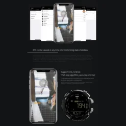 Smartwatch Leuchtzifferblatt Bluetooth-Uhr Fitnesstracker Fitnessarmband Schlafmonitor Schrittzähler, Schwarz -Elektronikpunkt 7f9aa400040ccbad6bd7f6f6025bff81