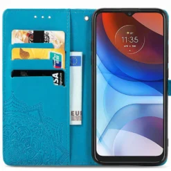 Motorola Moto E7i Power Hülle - Kunstleder - IMoshion Klapphülle - Türkis -Elektronikpunkt 7fc65b52e46d5c5292bc4c154ec5e136