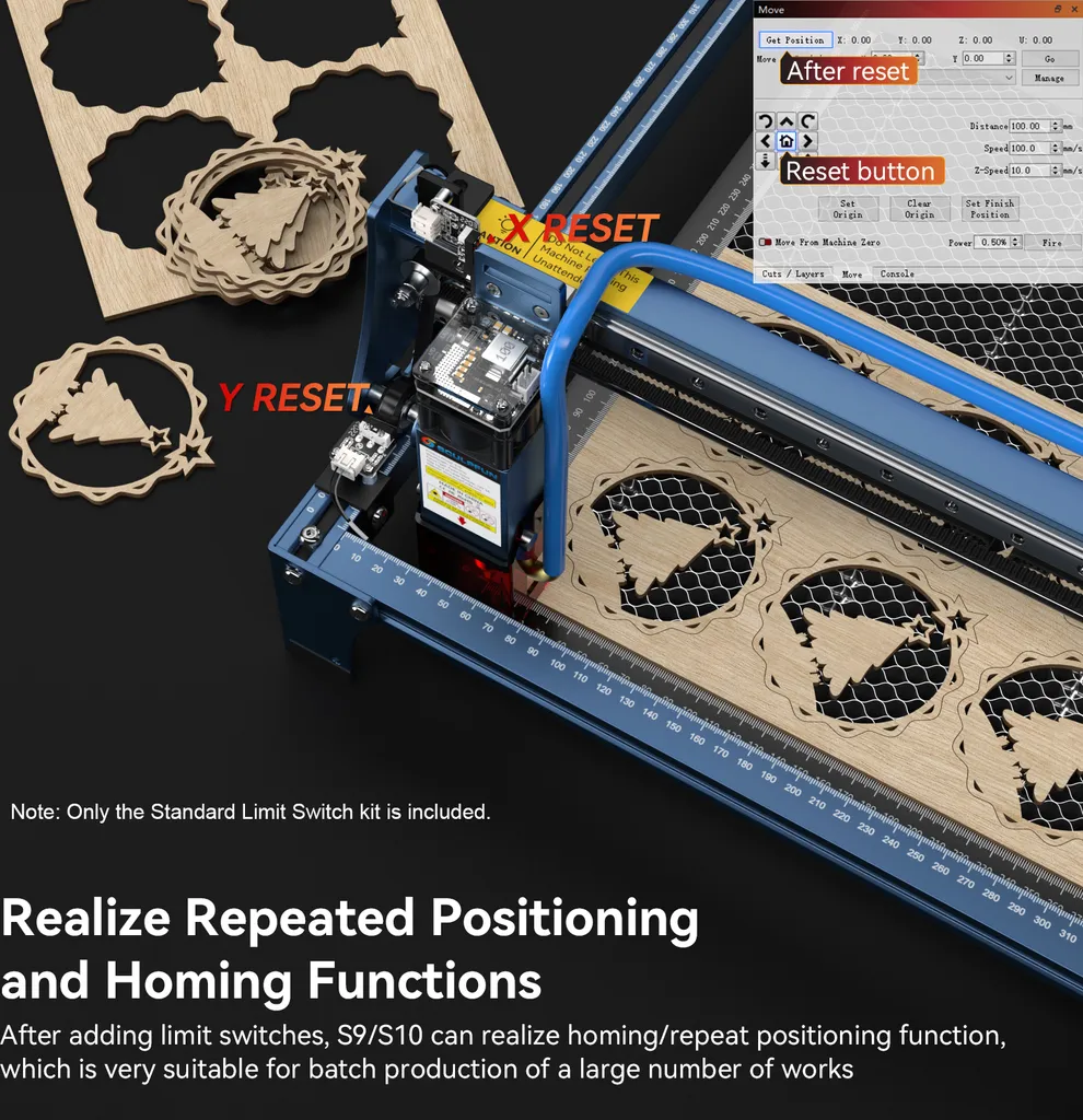 SCULPFUN S9/S10 Graviermaschinen Standard-Endschalter Offene Homing-Positionierungsfunktion Perfekte Anpassung S9/S10 Gravier- Und Schneidemaschine Geeignet Fuer 45¡ã-V-Schlitz-Aluminiumtraeger Einfach Zu Installierende Direkte Verwendung Von Upgrade-Teilen 10 SCULPFUN S9/S10 Graviermaschinen Standard-Endschalter Offene Homing-Positionierungsfunktion Perfekte Anpassung S9/S10 Gravier- Und Schneidemaschine Geeignet Fuer 45¡ã-V-Schlitz-Aluminiumtraeger Einfach Zu Installierende Direkte Verwendung Von Upgrade-Teilen – Bild 8