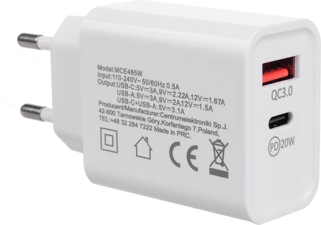 20W Quick Charge Power Delivery USB Typ-C Netzladegerät Plus 1m Kabel 7 20W Quick Charge Power Delivery USB Typ-C Netzladegerät Plus 1m Kabel – Bild 5