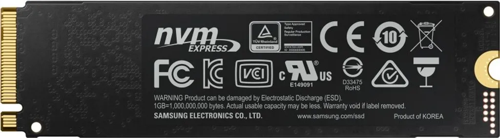 Samsung MZ-V7E500BW 970 Evo Interne SSD, 500GB 4 Samsung MZ-V7E500BW 970 Evo Interne SSD, 500GB – Bild 2
