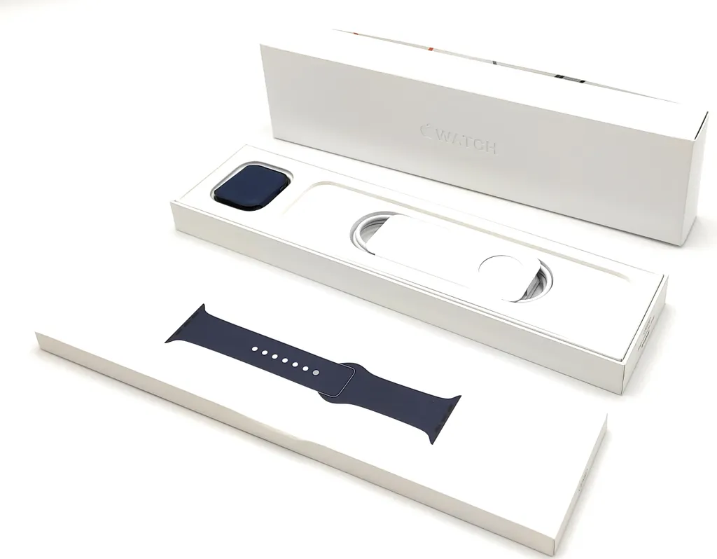 Apple Watch Series 6 GPS 40mm Aluminium Blue Sportarmband Dunkelmarine 10 Apple Watch Series 6 GPS 40mm Aluminium Blue Sportarmband Dunkelmarine – Bild 8