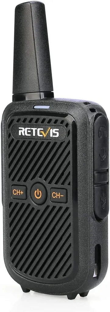 Retevis RT15 Walkie Talkie Mini, 16 CH 50 CTCSS / 208DCS, VOX, Scan, Wiederaufladbare Funkgerät, USB-Ladekabel Und Adapter, Tragbares Funkgeräte Set Für Schule Unternehmen (Schwarz, 5 Stück) 11 Retevis RT15 Walkie Talkie Mini, 16 CH 50 CTCSS / 208DCS, VOX, Scan, Wiederaufladbare Funkgerät, USB-Ladekabel Und Adapter, Tragbares Funkgeräte Set Für Schule Unternehmen (Schwarz, 5 Stück) – Bild 9