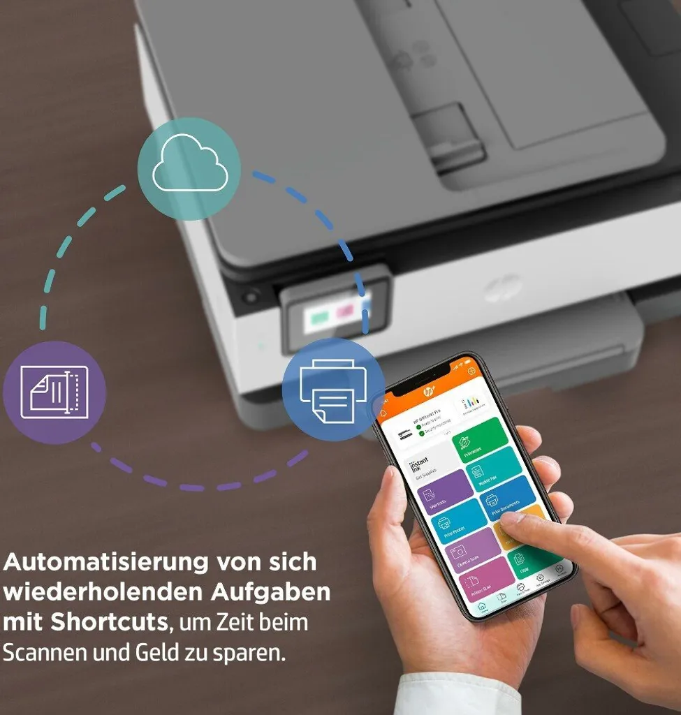 HP 4-in-1 Multifunktionsdrucker OfficeJet Pro 8024e 9 HP 4-in-1 Multifunktionsdrucker OfficeJet Pro 8024e – Bild 7