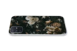MuchoWow® Handyhülle Schutzhülle Hülle Für Samsung Galaxy A71 Blumen - Muster - Vogel Silikon Softcase Handy Hülle - Kartenbesitzer -Elektronikpunkt 8694a1e44bb35c3856077e47adaa8f05