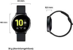 Samsung Smartwatch SM-R820NZ Galaxy Active2 Alu Aqua Black SM-R820NZKADBT -Elektronikpunkt 86e009c2de30f6c6adda642fa8d3ebce