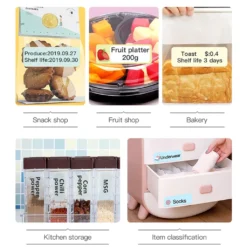 160 Blatt NiimBot D11/D110 Etikettendruckpapier, Thermopapier, Weiß 12*40mm -Elektronikpunkt 8933da2d347a4d00c88a52efaa31d3fa