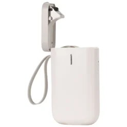 Crafts & Co® Kabellos Thermodruck Etikettendrucker | Mini Bluetooth Etikettendrucker | Tragbarer Selbstklebende Thermal Label Printer | Für IOS Und Android | Weiß -Elektronikpunkt 8c0ec4e178e0241c8fca1536be3eec73