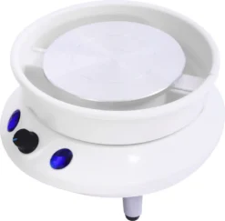 Elektrische Töpferscheibe Kinder DIY Tonwerkzeug 120W 15cm Potterrad Keramik Lehm Clay