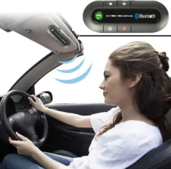 Bluetooth Auto Freisprecheinrichtung Lautstärkeregler KFZ Musik Freisprechanlage Akku 16 Stunden Freisprechanlage Sonnenblende IPhone Samsung Retoo -Elektronikpunkt 8df444ab8455aabfc22b56a85c4f0cb2
