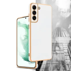 Cadorabo Schutzhülle Für Samsung Galaxy S22 Hülle In Weiß Handyhülle TPU Silikon Kameraschutz Etui Case -Elektronikpunkt 8e62c568fef250c11adcfc66b1386ae7
