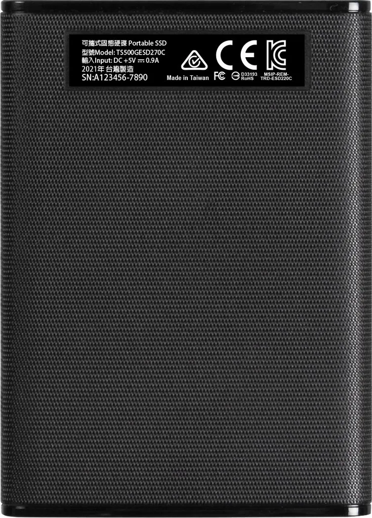 Transcend SSD ESD270C 250GB USB-C USB 3.1 Gen 2 6 Transcend SSD ESD270C 250GB USB-C USB 3.1 Gen 2 – Bild 4