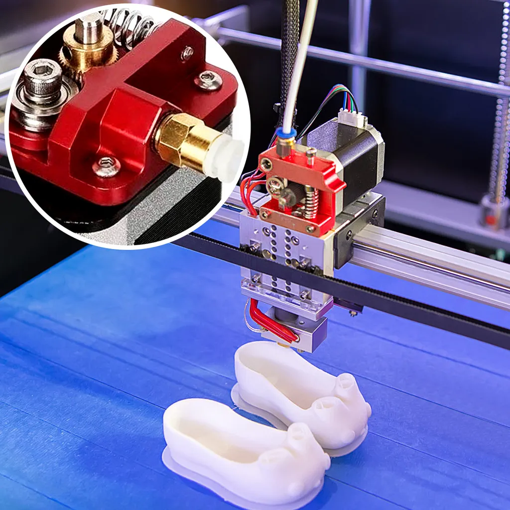 Aluminium Extruder Upgrade Kit Zubehör Für Creality 3D Ender 3 Ender 3 Pro CR-10 3D-Drucker 5 Aluminium Extruder Upgrade Kit Zubehör Für Creality 3D Ender 3 Ender 3 Pro CR-10 3D-Drucker – Bild 3