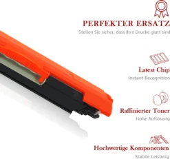 Toner Kingdom 4 Pack HP126A Kompatibler Tonerkartuschen Ersatz Für HP 126A (CF341A) 130A (CE310A) CF350A Für HP Laserjet Pro CP1025 CP1025nw MFP M175a 175nw M176n M177fw HP TopShot Laserjet Pro M275 MFP 9 Toner Kingdom 4 Pack HP126A Kompatibler Tonerkartuschen Ersatz Für HP 126A (CF341A) 130A (CE310A) CF350A Für HP Laserjet Pro CP1025 CP1025nw MFP M175a 175nw M176n M177fw HP TopShot Laserjet Pro M275 MFP -Elektronikpunkt 93d3bbb03145a1c87759d89fc1d459d8