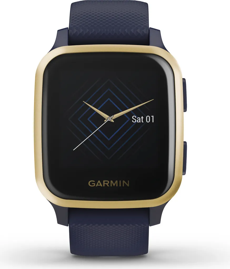 Garmin VENU SQ Music, Dunkelblau/Weissgold 4 Garmin VENU SQ Music, Dunkelblau/Weissgold – Bild 2