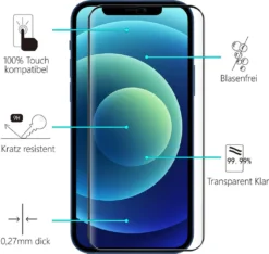 Full Screen Panzerglas Für Apple IPhone 12 Mini Schutzfolie Glas Folie Vollbild Panzerfolie -Elektronikpunkt 96a3bf566f779e40d1810f594ddb4021