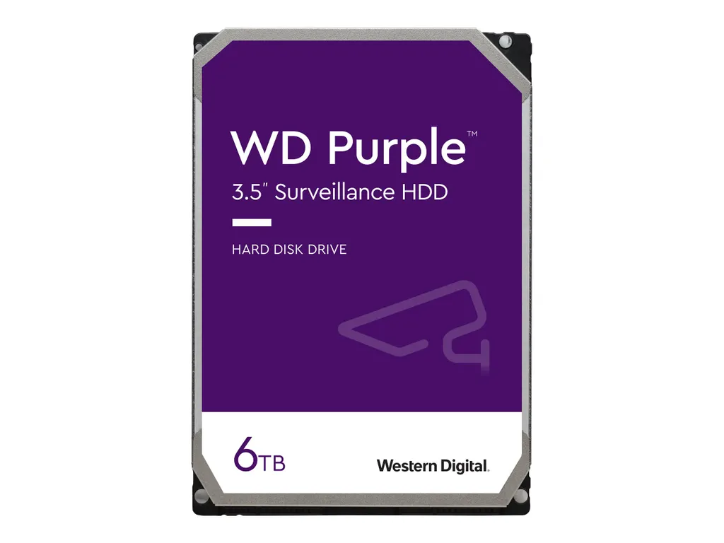 WD Purple WD63PURZ - Festplatte - 6 TB - Sata 6Gb/s - Festplatte - Serial ATA 4 WD Purple WD63PURZ - Festplatte - 6 TB - Sata 6Gb/s - Festplatte - Serial ATA – Bild 2