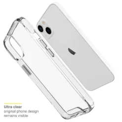 Apple IPhone 13 Mini Hülle - Kunststoff - Accezz Backcover - Transparent -Elektronikpunkt 974b28ff0fb983802370f4e9df0e174c