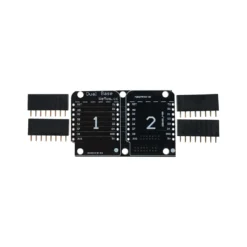 D1 Mini Dual Base Wemos ESP8266 Shield Arduino Board Development Double Verteiler Doppelsockel