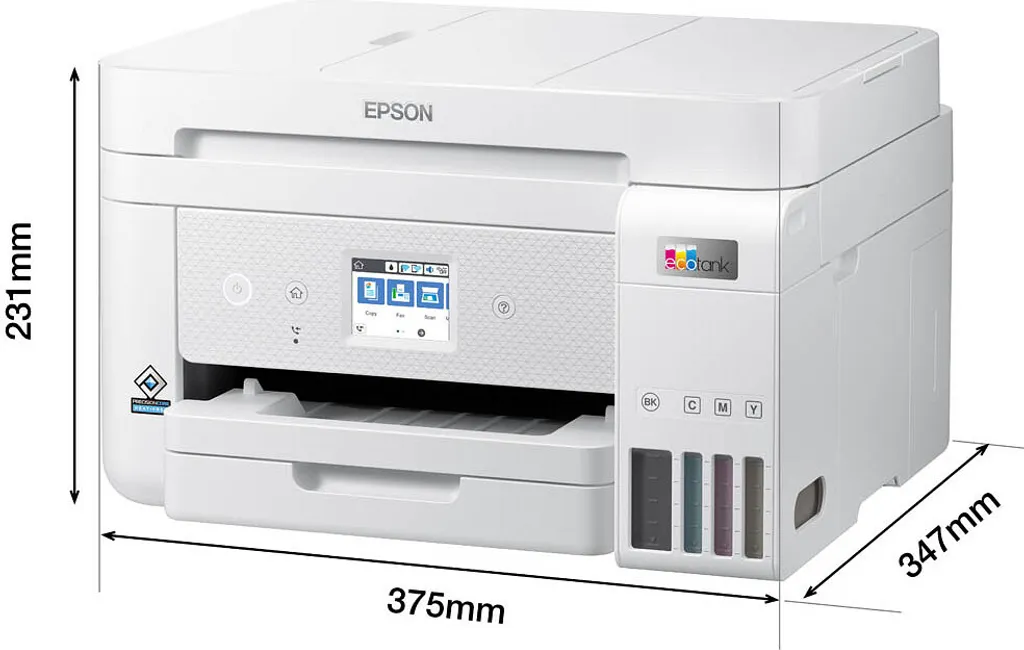 Epson® Epson EcoTank ET-4856 4in1 Tintenstrahl MFP Tintentanksystem 21 Epson® Epson EcoTank ET-4856 4in1 Tintenstrahl MFP Tintentanksystem – Bild 19