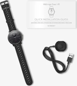 Withings Steel HR Sport Multi-Sport Hybrid Smartwatch GPS Schwarz -Elektronikpunkt 9801982caf546626b51bbc0e14bbd9b2