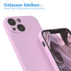 EAZY CASE Silikon Handyhülle Kompatibel Mit Apple IPhone 13 Mini, Silikonhülle Mit Kameraschutz, Silikonhülle, Schutzhülle, Bumper, Handy Case, Softcase, Lavendel Lila 12 EAZY CASE Silikon Handyhülle Kompatibel Mit Apple IPhone 13 Mini, Silikonhülle Mit Kameraschutz, Silikonhülle, Schutzhülle, Bumper, Handy Case, Softcase, Lavendel Lila -Elektronikpunkt 9865a352ec6591406fde0c41fe707f6d