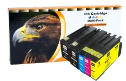 D&C Kompatibel 950 / 951 - 5x Druckerpatrone Passend Für HP 251dw 276dw Pro 8600 8610 8615 8616 8620 8625 8630 8640 8660 - Schwarz,schwarz,cyan,magenta,gelb