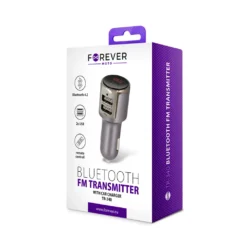 Forever TR-340 Bluetooth FM Transmitter Auto Radio Adapter Radio, Freisprecheinrichtung, 2 USB-Ports, Ladegerät Unterstützt -Elektronikpunkt 99b10335ffce4364276a6f7e0c05c328