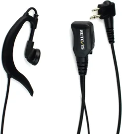 Retevis R111 Funkgerät Headset 2 Pin G Form Ohrhörer Einstellbare Lautstärke Kopfhörer Kompatibel Mit Minland G15/G18 Motorola DP1400 CP040 GP2000 HYT TC-500 TC-600 Walkie Talkies (1 STK.) -Elektronikpunkt 9b656d9c088023f9c77cae8ea83c5e29