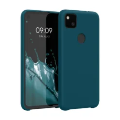 Kwmobile Hülle Kompatibel Mit Google Pixel 4a - Hülle Silikon Gummiert - Handyhülle - Handy Case In Petrol Matt -Elektronikpunkt 9dfc027def2e4b23ced2a5e6a1750df1