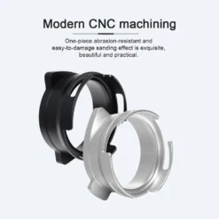 54mm Hands Free Kaffeepulver Dosiertrichter Haushalt Aluminiumlegierung Kaffeepulver Dosiertrichter Anti-Fliegen Wiederverwendbares Praktisches Zubehoer Geeignet Fuer Breville 54mm Siebtraeger -Elektronikpunkt 9f07efc73b941b48d9676ca8d9040c9c