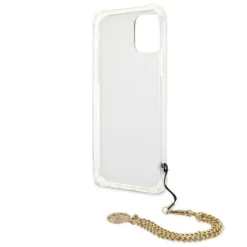 Guess Gold Chain Collection Smartphone Case Mit Kette Für Apple IPhone 12 / 12 Pro Leoparden Muster -Elektronikpunkt 9f677476b50cec03ee80fe39390b5744