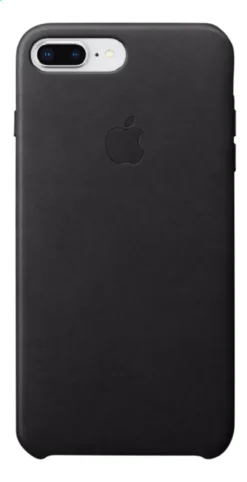 Apple IPhone 7 Plus / 8 Plus Leder Case, Schwarz -Elektronikpunkt a053b837f3fcd980dd9945f0eb75d062