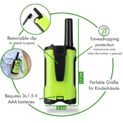 Monte Stivo Agent Walkie-Talkie Für Kinder Grün 13 Monte Stivo Agent Walkie-Talkie Für Kinder Grün -Elektronikpunkt a13e63d9a7855fade4d270e24d8cd5d2