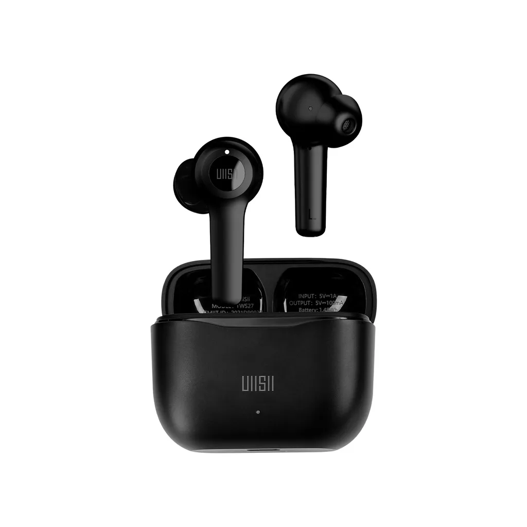 TWS Bluetooth 5.0 IPX5 Kopfhörer, 24 Std. Akkulaufzeit – Schwarz 4 TWS Bluetooth 5.0 IPX5 Kopfhörer, 24 Std. Akkulaufzeit – Schwarz – Bild 2