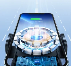 Joyroom Qi Kabelloses Induktionsladegerät 15 W (MagSafe Für IPhone Kompatibel) Für Lüftungsgitter (JR-ZS295) -Elektronikpunkt a2101113a1fef284617773a9a3b8b75a