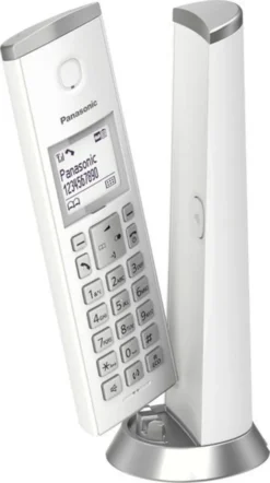 Panasonic KX-TGK220 DECT-Telefon Weiß Anrufer-Identifikation -Elektronikpunkt a5605d95ecf9764c3d94f2ed38addab4