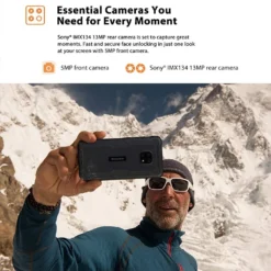 Blackview BV4900 Pro Handys, 5580 MAh NFC 4GB + 64GB 5,7'' Android 10.0 IP68 Wasserdichtes Robustes Dual SIM Smartphone, Farbe: Schwarz -Elektronikpunkt a7d5f83ae5842f2a28a8c30106639e9a