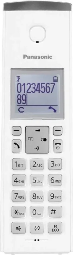 Panasonic KX-TGK220 DECT-Telefon Weiß Anrufer-Identifikation -Elektronikpunkt a84eb81ae7cd7f9a6c5819152a5fbde4