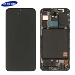 Original Samsung Galaxy A40 A405 LCD Display Touch Screen Bildschirm Digitizer(Service Pack) Schwarz GH82-19672A / GH82-19674A