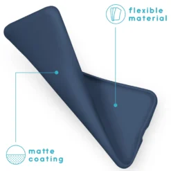 IMoshion Schutzhülle Samsung Galaxy S21 FE Back Cover Handyhülle Für Samsung Galaxy S21 FE - Dunkelblau -Elektronikpunkt a9300104b16ec553df65ddeaecb7e557