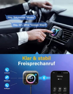 FM Transmitter Bluetooth 5.3 Aux Bluetooth Adapter Auto Freisprecheinrichtung R-CL18, 2x USB + USB-C, 30W Joyroom -Elektronikpunkt a9f9dbfc5d75015df10c35ff1e9bce7a